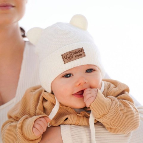 Czapka zimowa dla chłopca, niebieska, wiązana Tommy Czapka zimowa dla chłopca, niebieska, wiązana Tommy