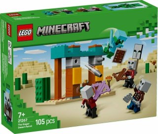 LEGO 21267 MINECRAFT Pustynny patrol złosadników 4p