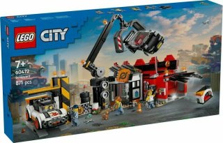 LEGO 60472 CITY Złomowisko z samochodami p3