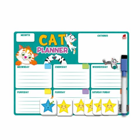 Tablica magnetyczna z markerem Cat Planner RK2050-04