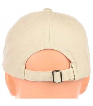 Czapka z daszkiem bawełniana regulowana unisex haft CALIFORNIA (Beżowy)