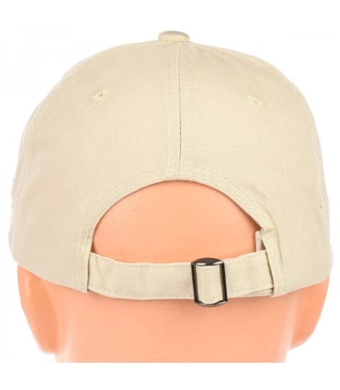 Czapka z daszkiem bawełniana regulowana unisex haft CALIFORNIA (Beżowy) Czapka z daszkiem bawełniana regulowana unisex haft CALIFORNIA (Beżowy)