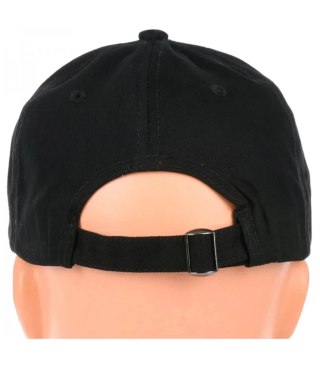 Czapka z daszkiem bawełniana regulowana unisex haft CALIFORNIA (Czarny)