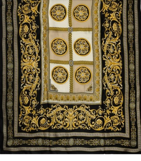 Stylowy szal szalik chusta wzór w kwiaty Elegancki 180x90 cm (Wielokolorowy) Stylowy szal szalik chusta wzór w kwiaty Elegancki 180x90 cm (Wielokolorowy)