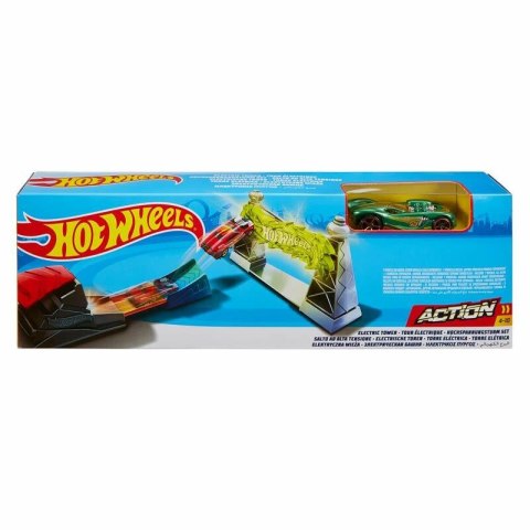 Hot Wheels Podstawowe wyzwania Elektryczna wieża zestaw FTH80 FTH79 MATTEL