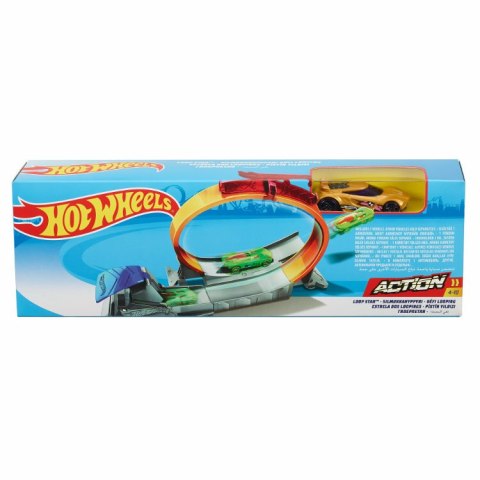 Hot Wheels Podstawowe wyzwania Zakręcony skok zestaw FTH82 FTH79 MATTEL