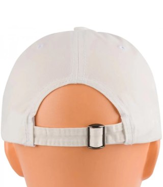 Czapka z daszkiem bawełniana regulowana unisex haft BROOKLYN (Biały)