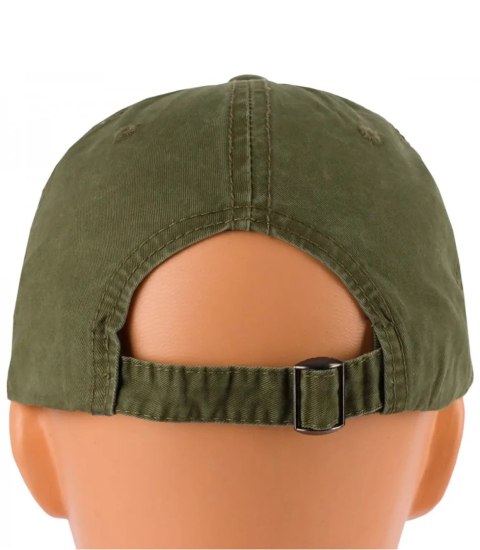 Czapka z daszkiem bawełniana regulowana unisex haft NEW YORK (Zielony) Czapka z daszkiem bawełniana regulowana unisex haft NEW YORK (Zielony)