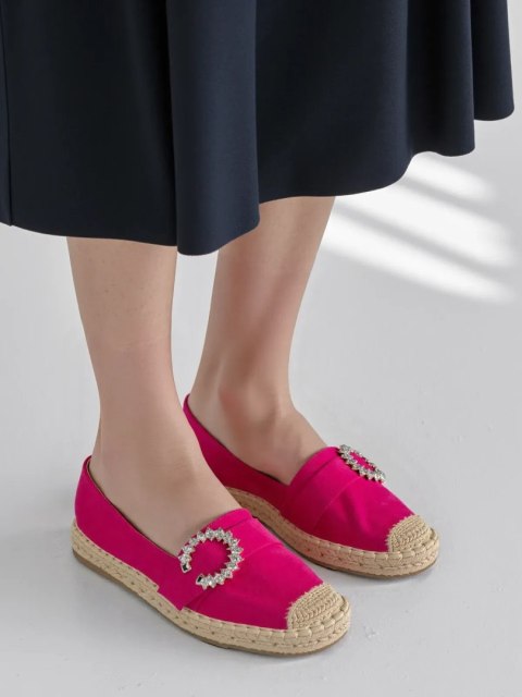 Damskie Espadryle LUNARA FUCHSIA - Stylowe Buty na Lato - 37 Damskie Espadryle LUNARA FUCHSIA - Stylowe Buty na Lato - 37