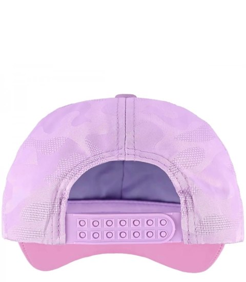 Dziecięca czapka z daszkiem ozdobiona nadrukiem "KAWAII BASS" (Fioletowy) Dziecięca czapka z daszkiem ozdobiona nadrukiem "KAWAII BASS" (Fioletowy)