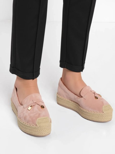 Damskie Espadryle LIVORA PINK Damskie Espadryle LIVORA PINK