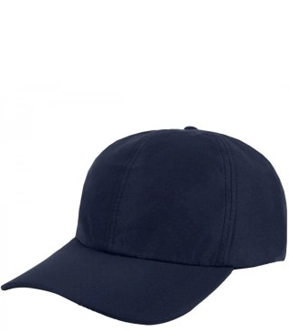 Jednokolorowa perforowana czapka z daszkiem regulowana unisex (Granatowy)
