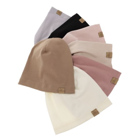 Beret jesienna, wiosenna damska, wrzosowy, bawełniany, Brema Beret jesienna, wiosenna damska, wrzosowy, bawełniany, Brema