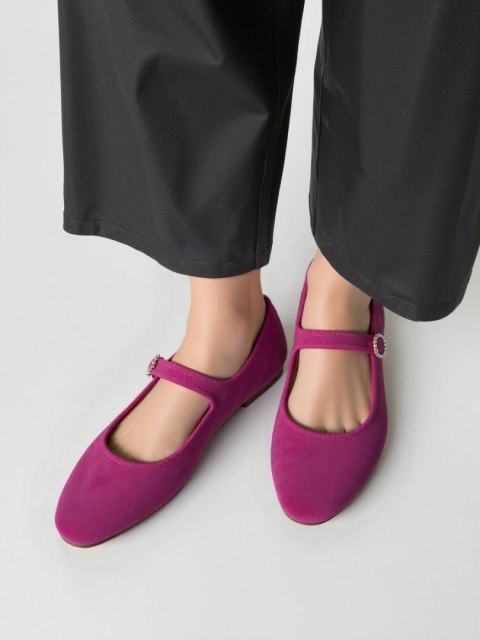 Damskie Baleriny VINTAGE CHARM - FUSHIA Damskie Baleriny VINTAGE CHARM - FUSHIA