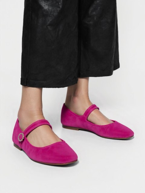 Damskie Baleriny VINTAGE CHARM - FUSHIA Damskie Baleriny VINTAGE CHARM - FUSHIA