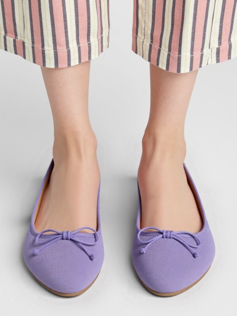 Damskie Baleriny BELLA PURPLE - Uroczy Minimalizm w Wyrazistym Odcieniu Damskie Baleriny BELLA PURPLE - Uroczy Minimalizm w Wyrazistym Odcieniu