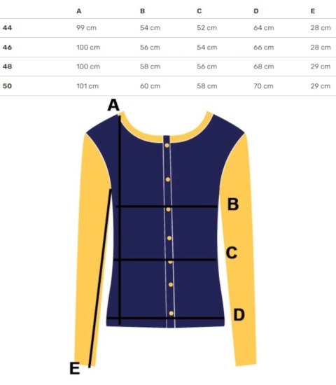 Sukienka szmizjerka basic tunika midi plus size MARIBEL (Granatowy) 44 Sukienka szmizjerka basic tunika midi plus size MARIBEL (Granatowy) 44