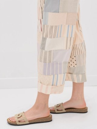 Damskie Ażurowe Klapki CELEST BEIGE