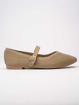 Damskie Baleriny CLARA KHAKI