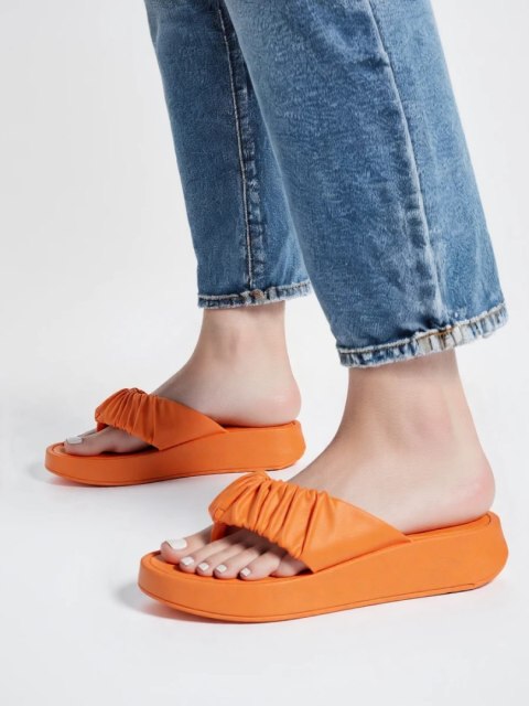 Damskie Klapki EVOLA ORANGE Damskie Klapki EVOLA ORANGE