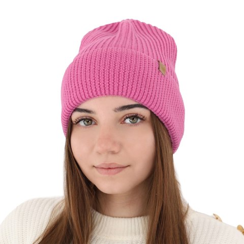 Czapka zimowa damska, czarna, 100% wełniana merino Isla Czapka zimowa damska, czarna, 100% wełniana merino Isla