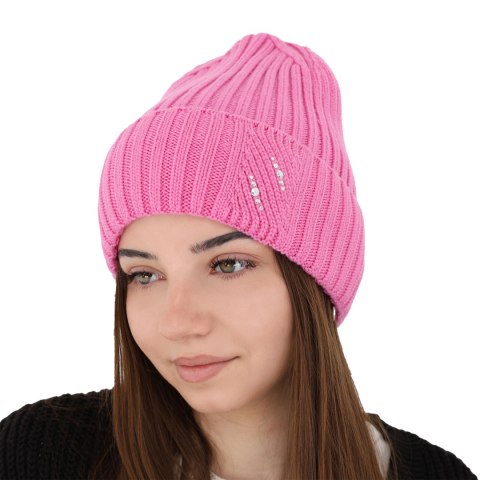 Czapka zimowa damska, szara, 100% wełniana merino Ariga Czapka zimowa damska, szara, 100% wełniana merino Ariga