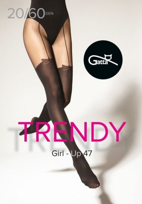 GIRL-UP 47, 48, 49 - RAJSTOPY WZORZYSTE 40 DEN 000.584 - TRENDY 23/24