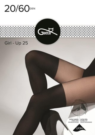 GIRL-UP - RAJSTOPY DAMSKIE WZORZYSTE 40 DEN 000.584 - AW2021