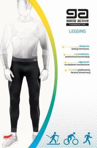 LEGGINS MEN THERMOACTIV BASIC BLANC 004.4017S