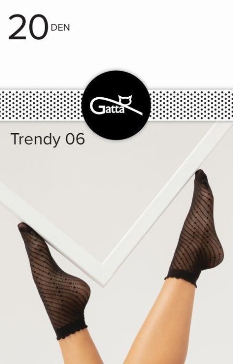 TRENDYLINE SOCKS - SKARPETKI DAMSKIE WZORZYSTE 000.96T - TRENDY 2024