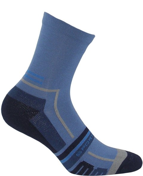 SKARPETKI MĘSKIE SPORTIVE, FROTTE W STOPIE SKARPETKI MĘSKIE SPORTIVE, FROTTE W STOPIE
