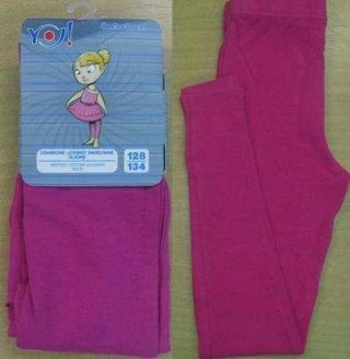 LEGGINSY DZIANINOWE GŁADKIE LE-02