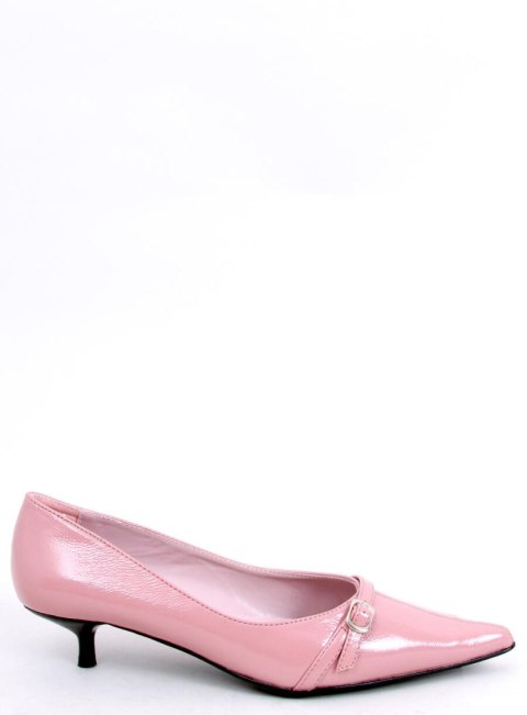 Czółenka damskie lakierowane PM2-18 Pink
