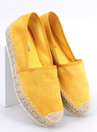 Espadryle damskie miodowe JH91P YELLOW