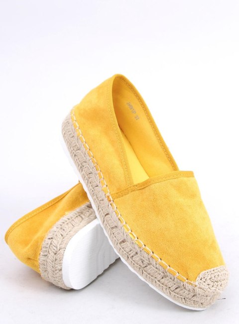 Espadryle damskie miodowe JH91P YELLOW