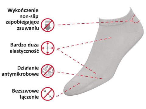 STOPKI MINI BAMBOO ANTI-SLIP DAMSKIE I MĘSKIE