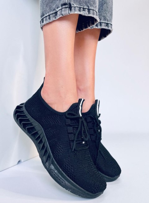 Buty sportowe skarpetkowe KIRA BLACK