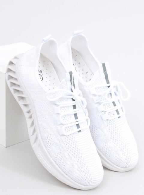 Buty sportowe skarpetkowe KIRA WHITE