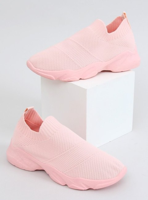 Buty sportowe skarpetkowe różowe NB399 PINK