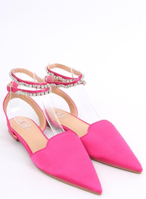 Eleganckie baleriny z kamieniami DUST FUCHSIA Eleganckie baleriny z kamieniami DUST FUCHSIA