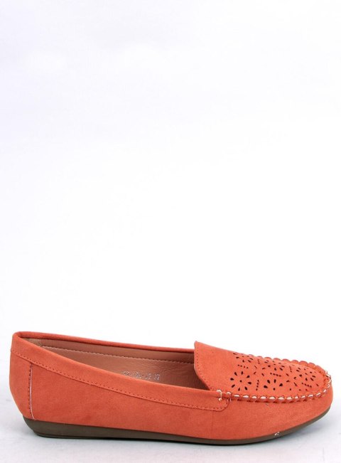 Mokasyny ażurowe pomarańczowe XR-1R6 ORANGE Mokasyny ażurowe pomarańczowe XR-1R6 ORANGE