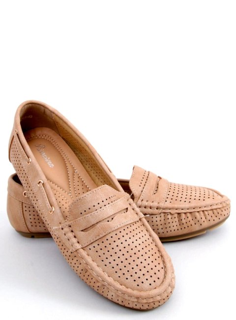 Mokasyny damskie MINORI BEIGE Mokasyny damskie MINORI BEIGE