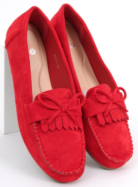 Mokasyny damskie QUEST RED Mokasyny damskie QUEST RED