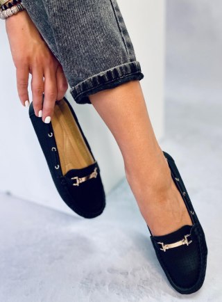 Mokasyny damskie WONG BLACK