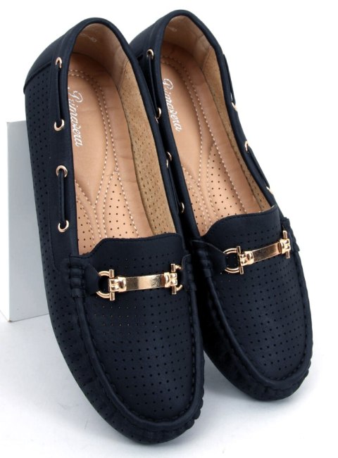 Mokasyny damskie WONG BLACK Mokasyny damskie WONG BLACK