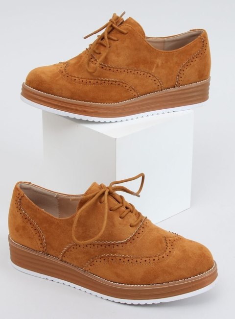 Mokasyny damskie sznurowane camel 8998-46 CAMEL Mokasyny damskie sznurowane camel 8998-46 CAMEL