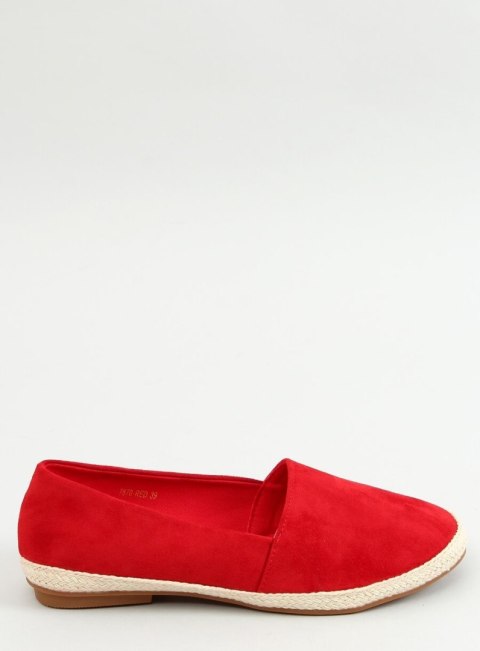 Tenisówki espadryle czerwone 7870 RED