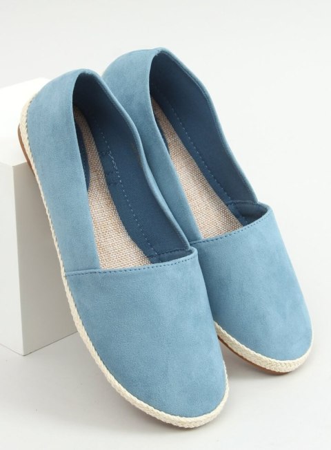 Tenisówki espadryle niebieskie 7870 BLUE