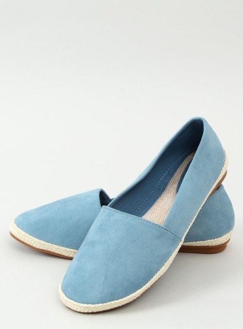 Tenisówki espadryle niebieskie 7870 BLUE