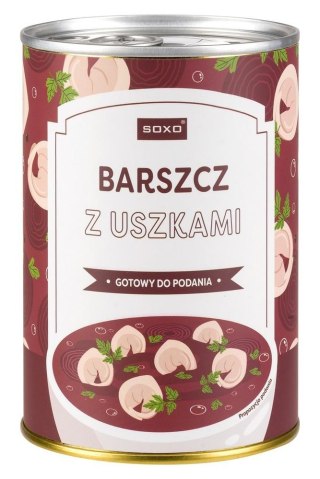 BOKSERKI SOXO W PUSZCE - BARSZCZ CZERWONY